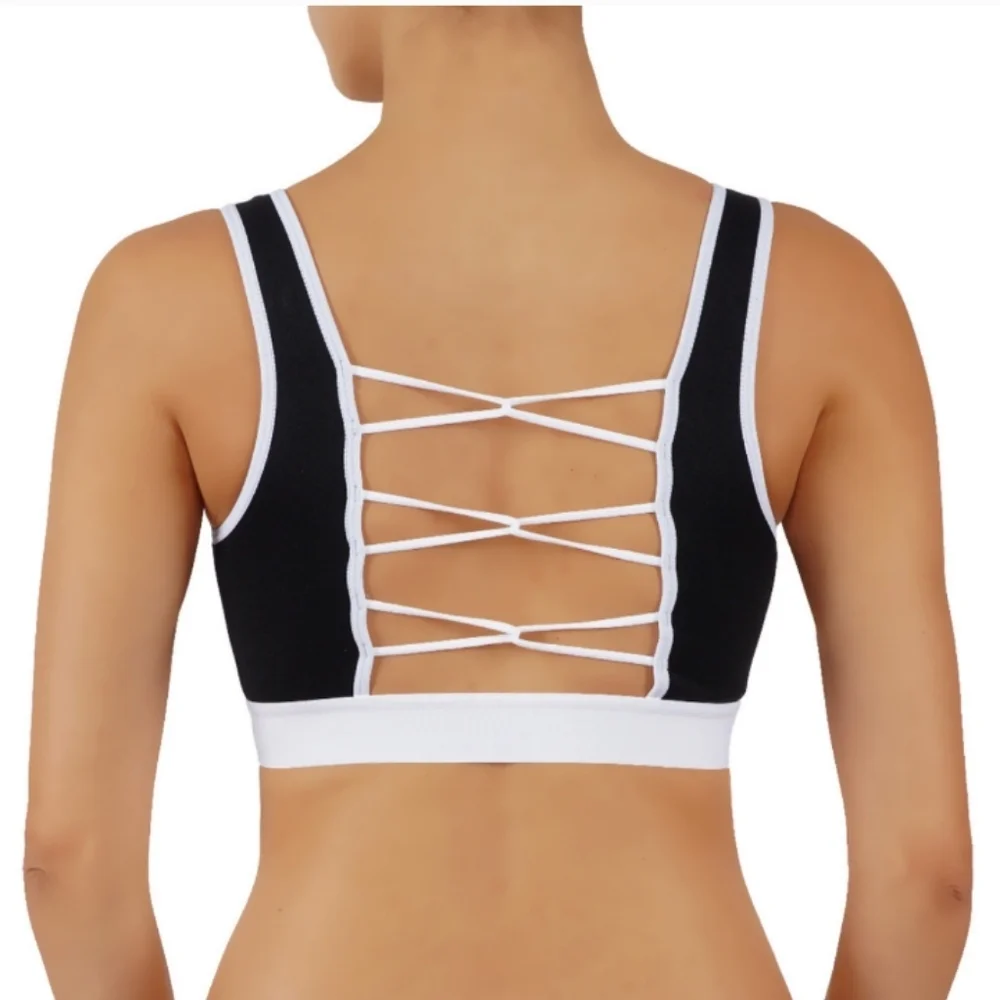 Criss Cross Back High Impact Sports Bra